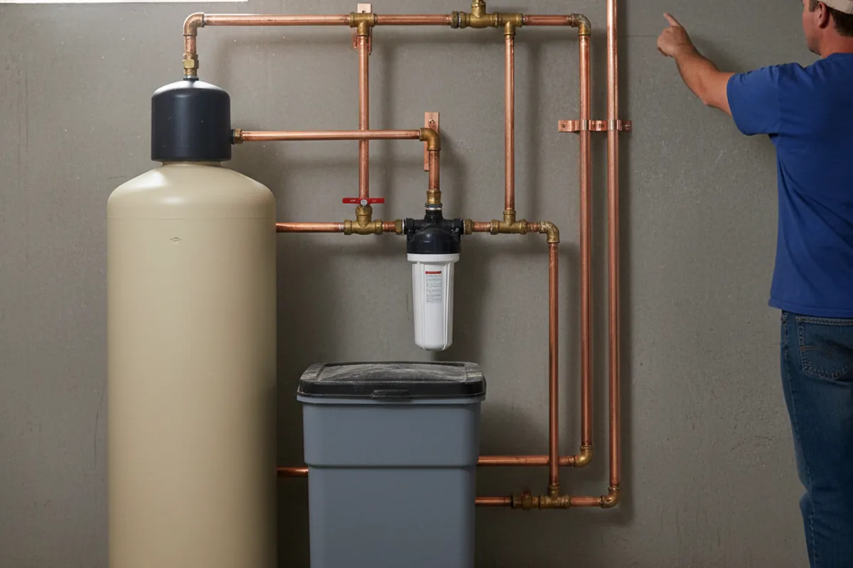 Whole-house water treatment system installed in Mauckport